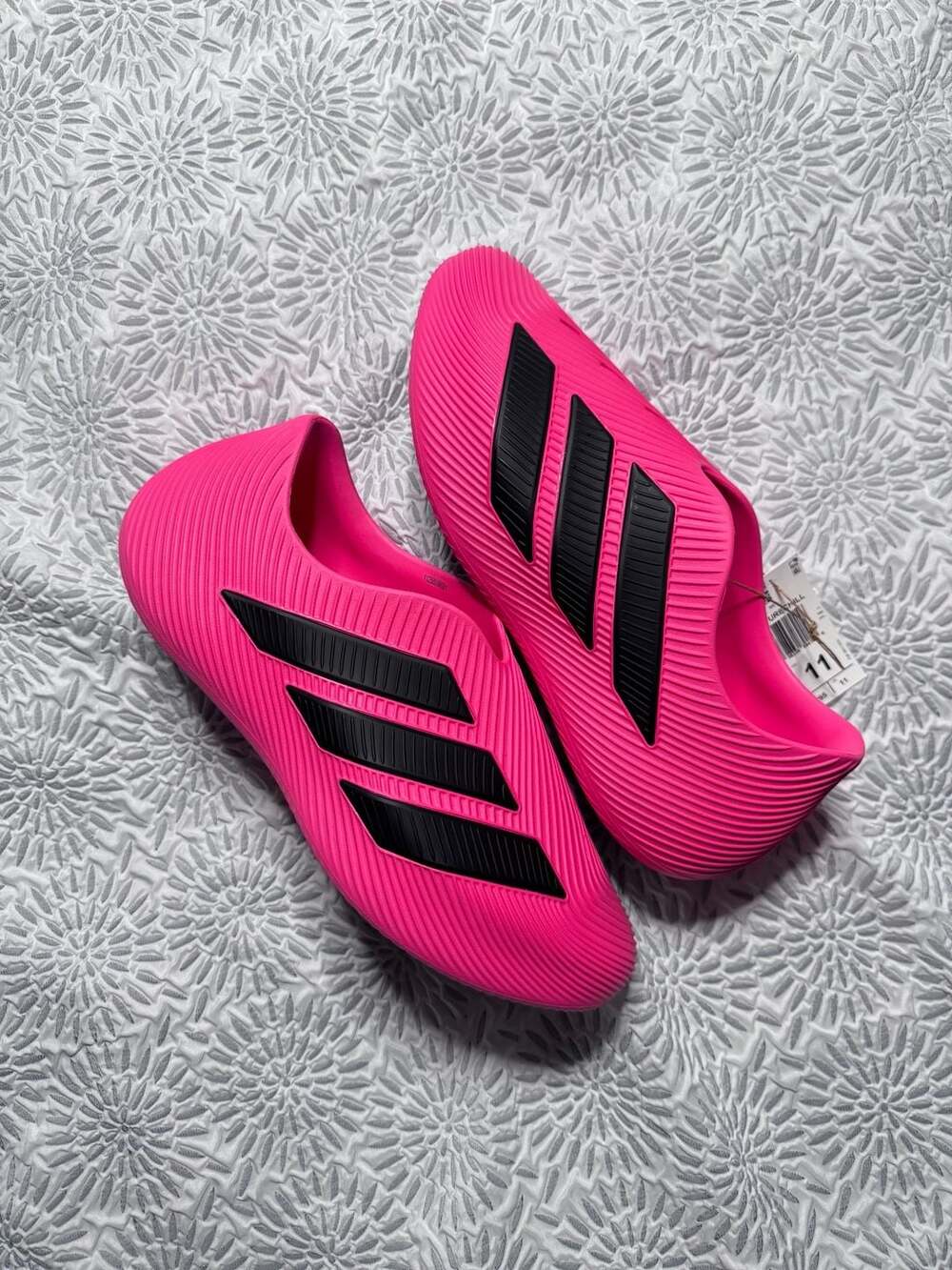 Adidas Purechill Lucid Pink Black Shoes Size 9 KI0065